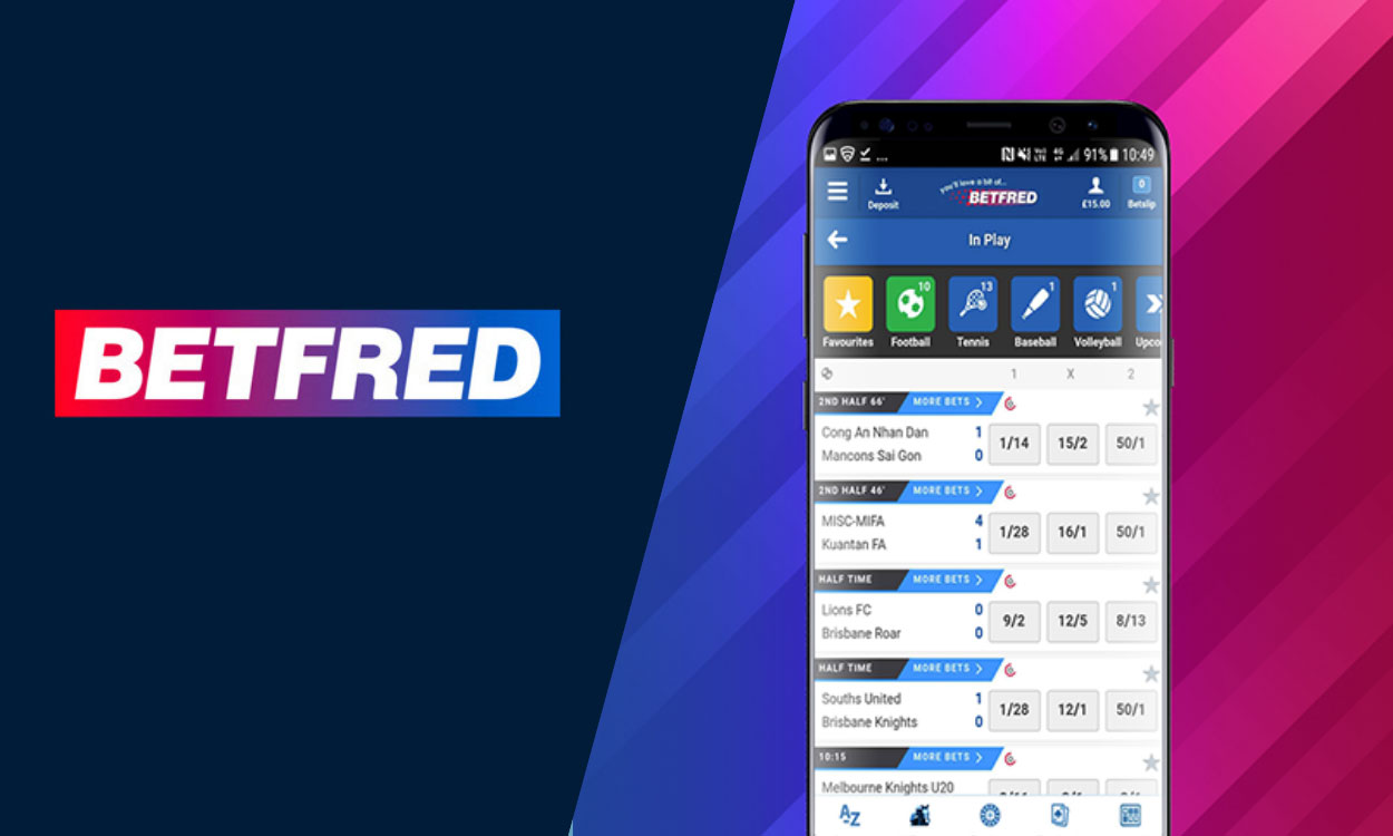 Betfred sports betting app